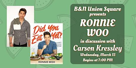 Ronnie Woo celebrates DID YOU EAT YET? at BN Union Square