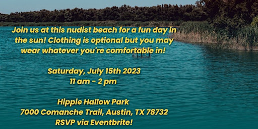Queer Black Women Alliance Hippie Hallow (Nudist Beach) Meet -Up primary image