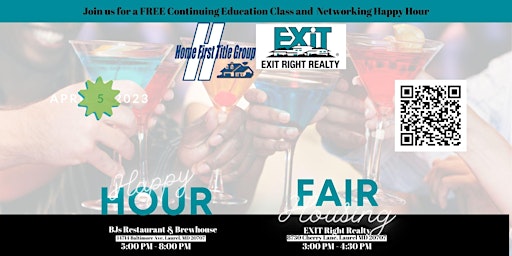 Free Happy Hour Networking Event and Fair Housing | CEU Class