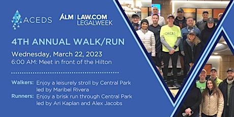 ACEDS Annual Legalweek Walk/Run