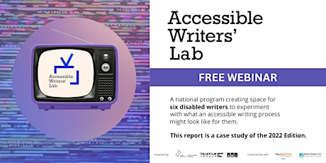 Accessible Writers' Lab Webinar primary image