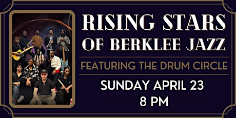 Rising Stars of Berklee Jazz ft. The Drum Circle primary image