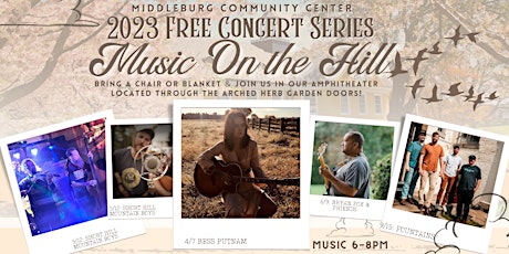 2023 Middleburg Community Center Free Concert Series
