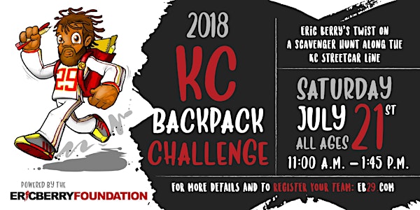 2018 KC Backpack Challenge