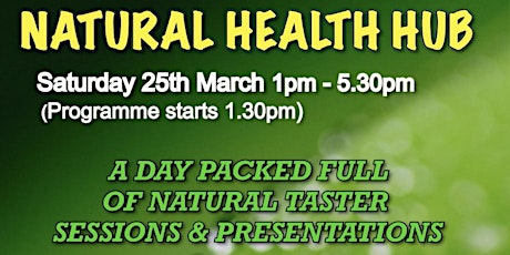Natural Health Hub - Regular Events Across London