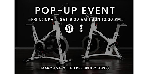 Grind Cycle Spin Class at lululemon MOA