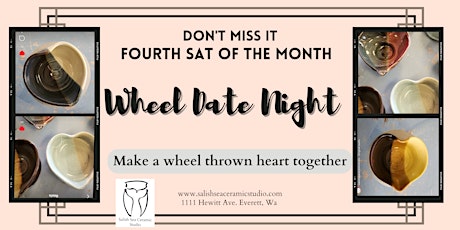 Wheel Date Night For Two. Spin Your Love Into a Heart