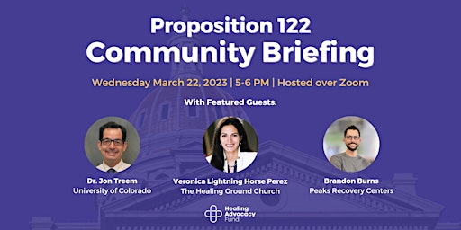 Proposition 122 Community Briefing | March 2023