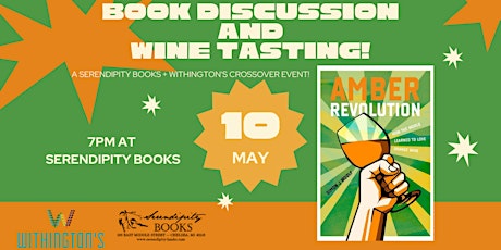 Amber Revolution: book discussion and wine tasting with Withingtons primary image