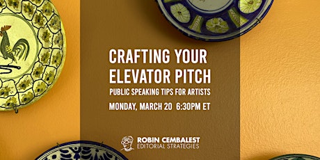 Crafting Your Elevator Pitch: Public Speaking Tips for Artists