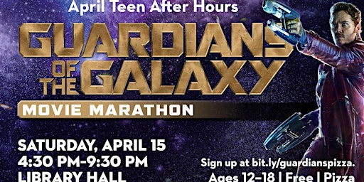 Teen After Hours: Guardians of the Galaxy Movie Marathon