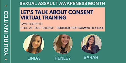“Let’s Talk About Consent” Virtual Workshop