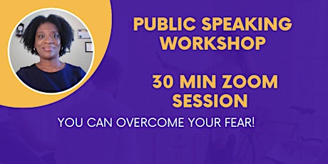 Free Public Speaking Workshop