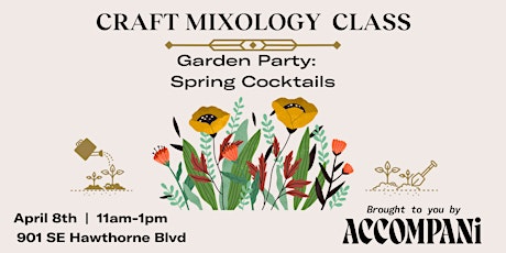 Garden Party: Spring Cocktails