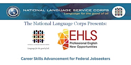 EHLS/NLSC 2023 Webinar: Career Skills Advancement for Federal Jobseekers