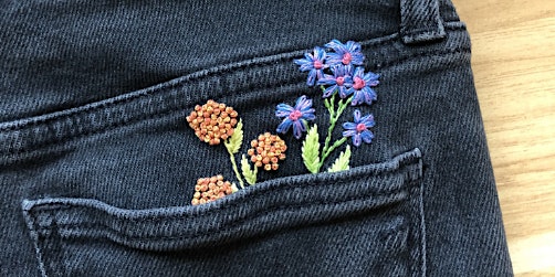 Imagem principal do evento Embroider Flowers on Your Pockets