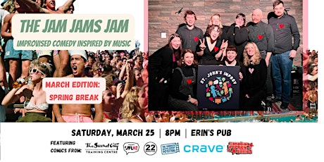 Copy of The Jam Jams Jam: Improvised Comedy Inspired by Music!