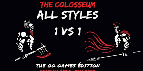 The Colosseum (street dance competition) - All Styles 1 vs 1