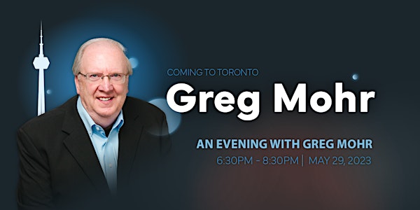 An Evening with Greg Mohr