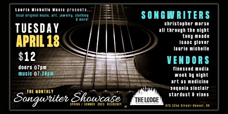 Monthly Songwriter Showcase w/ Laurie Michelle in The Lodge