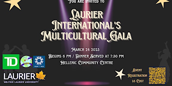 Laurier International  ISAB & WUSC Multicultural Gala (Waterloo)