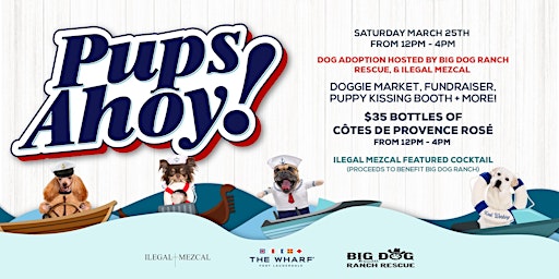 Pups Ahoy at The Wharf Fort Lauderdale!