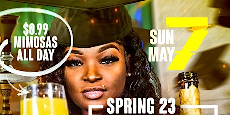 Spring Graduation Brunch & Day Party May 7th @ Island Seafood