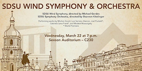 SDSU Symphony Orchestra & Wind Symphony - Spring Tour Performance