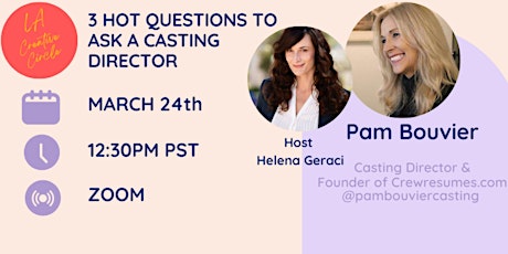 3 HOT QUESTIONS TO ASK A CASTING DIRECTOR