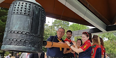 World Scout Day at Canberra's World Peace Bell primary image