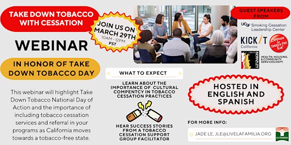 Take Down Tobacco with Cessation
