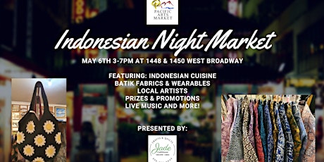 Indonesian Night Market at Pacific Arts Market