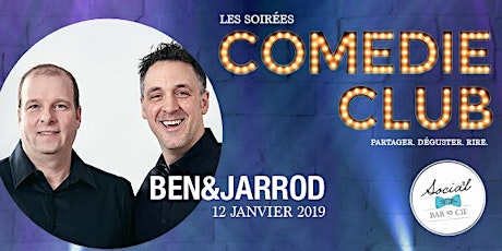 Les soirées Comédie Club - Ben & Jarrod (complet) primary image
