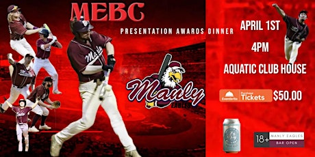 Manly Eagles Baseball Club Presentation Dinner primary image