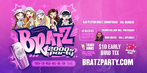 BRATZ 2000’s Party Canberra