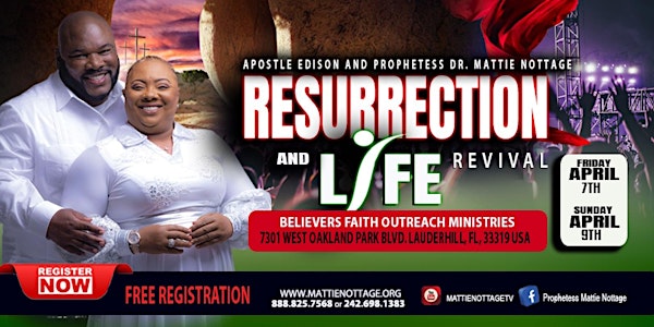 RESURRECTION AND MIRACLE POOL REVIVAL SERVICE