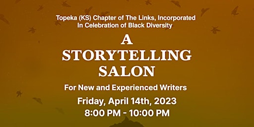 A Storytelling Salon w/author Rita Woods and  playwright Darren Canady