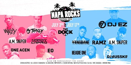 NAPA ROCKS FESTIVAL 2018 Part 1 primary image