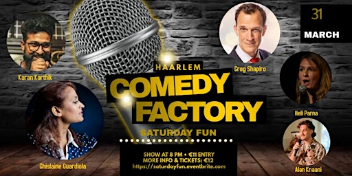 Haarlem Comedy Factory - Saturday Fun Special
