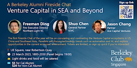 [BCoS Alumni Fireside Chat] Venture Capital in SEA and Beyond