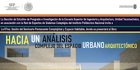 Image principale de Hacia un analisis complejo del espacio urbano-arquitectónico