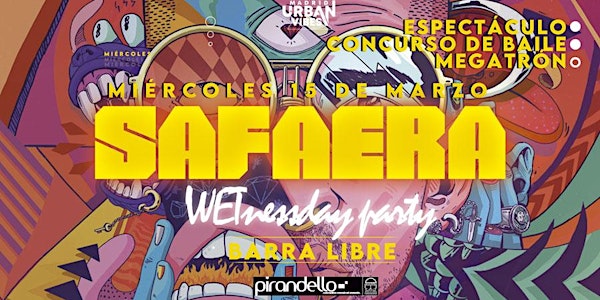 WETnessday Party - SAFAERA - Sala Pirandello