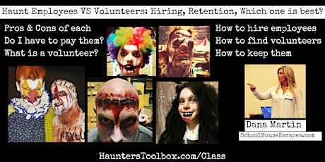 Haunt Employees VS Volunteers: Hiring, Retention, & Which One is Best? primary image
