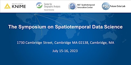 The Symposium on Spatiotemporal Data Science
