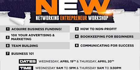 Networking Entrepreneur Workshop for Startups and Small Businesses [FREE]