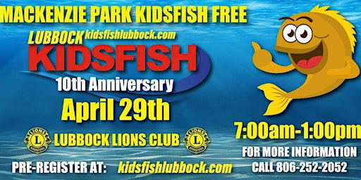 Imagem principal do evento Kidsfish Lubbock 2024
