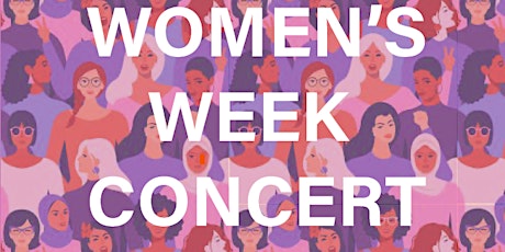 Women's Week Concert primary image