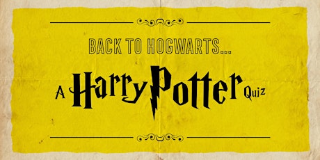 Back to Hogwarts: A Harry Potter Quiz primary image
