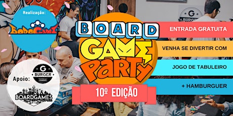 Imagem principal do evento Boardgame Party