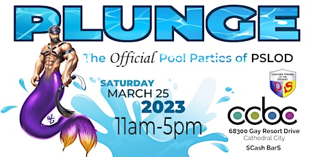 Plunge! Men Only Pool Party